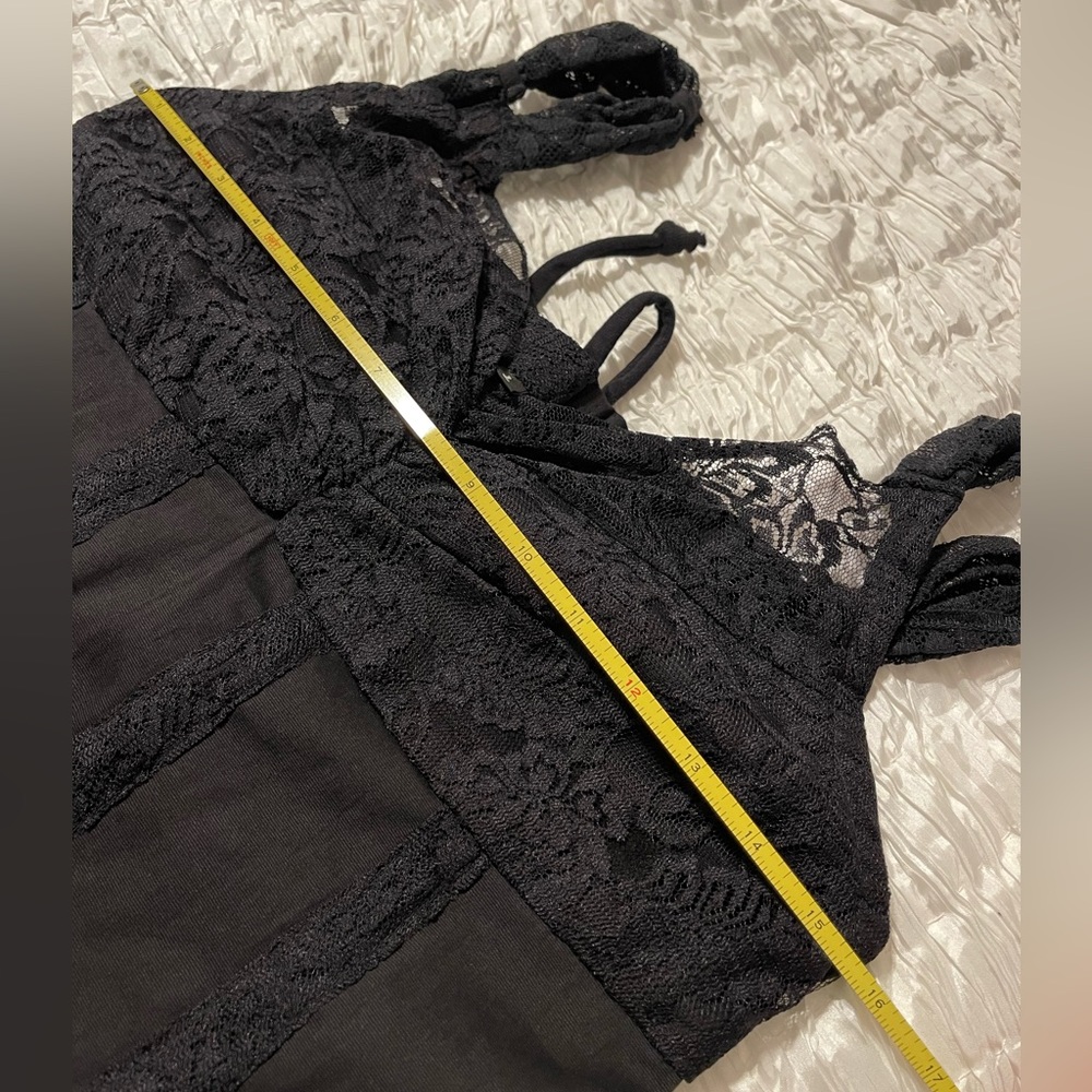 NWOT MISS BE by EMMANUELLE BLANC Black Dress!🥀 - Picture 12 of 16